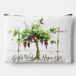 ワインテイスティングワイナリーヴィネヤードガールズウィークエンド アクセサリーポーチ