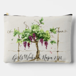 ワインテイスティングワイナリーヴィネヤードガールズウィークエンド アクセサリーポーチ