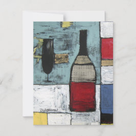 ワインテイスティング招待状 招待状