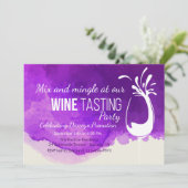ワインテイスティング2招待状 招待状 (スタンド正面)