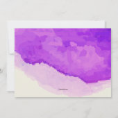 ワインテイスティング2招待状 招待状 (裏面)