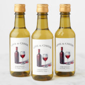 ワインテーマパーティー ワインラベル (ボトル)