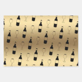 ワインテーマラッピング紙 – ワインラバーギフトラップ ラッピングペーパーシート (正面)