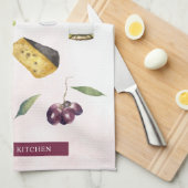 ワインテーマ キッチンタオル (四つ折り)