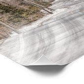 ワインディング冬の道路のドア郡の写真プリント フォトプリント            (角)