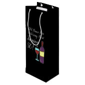 ワインディング5050誕生日 ワインギフトバッグ (裏面アングル)