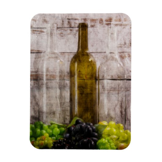 ワインデジタルアートマグネットのエコー マグネット (縦)