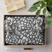 ワインドットチキンフェザーブラック&ホワイトファームハウス 薄葉紙 (ギフト)