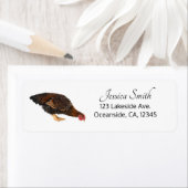 ワインドットチキン差出人住所 ラベル (インサイチュ)