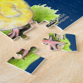 ワインドットホワイトチキンファミリー ジグソーパズル (側面)