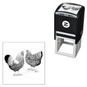 ワインドット銀レース対 セルフインキングスタンプ (インサイチュ)