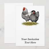 ワインドット：シルバー・ペア 招待状 (正面/裏面)