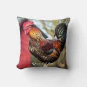 ワインドット・ルースター クッション (正面)