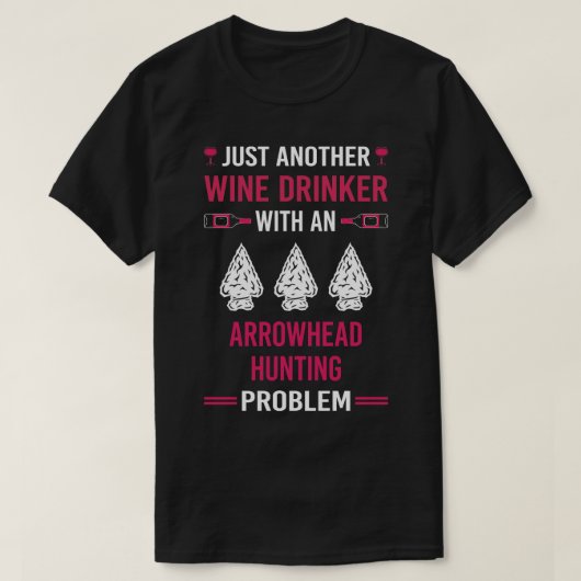 ワインドリンカーアロードハンター狩り矢印 Tシャツ (デザイン正面)