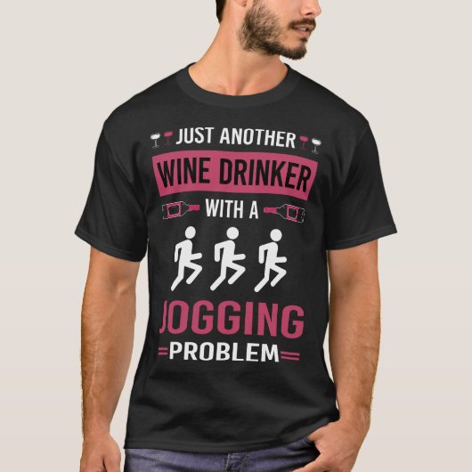 ワインドリンカージョギングジョグジョガー Tシャツ (正面)
