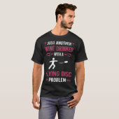 ワインドリンカーデ飛んでいるィスク Tシャツ (正面フル)
