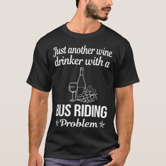 ワインドリンカーバス乗馬 Tシャツ (正面)