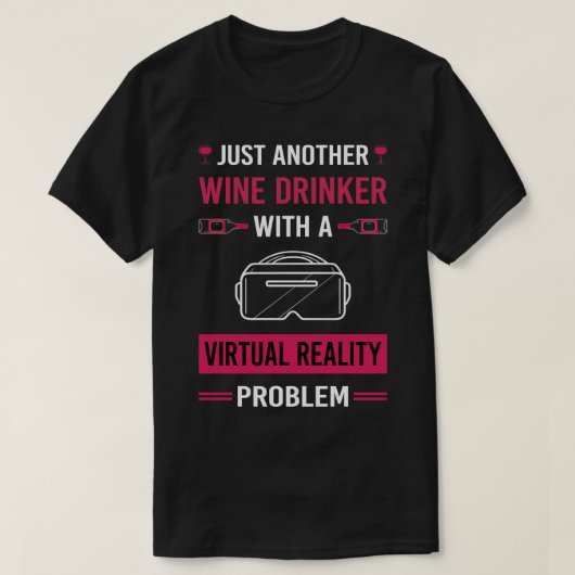 ワインドリンカーバーチャルリアリティVR Tシャツ (デザイン正面)