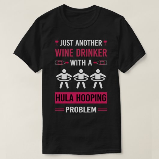 ワインドリンカーフラフーピング Tシャツ (デザイン正面)