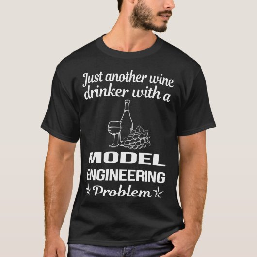 ワインドリンカーモデルエンジニアリングエンジニア Tシャツ (正面)