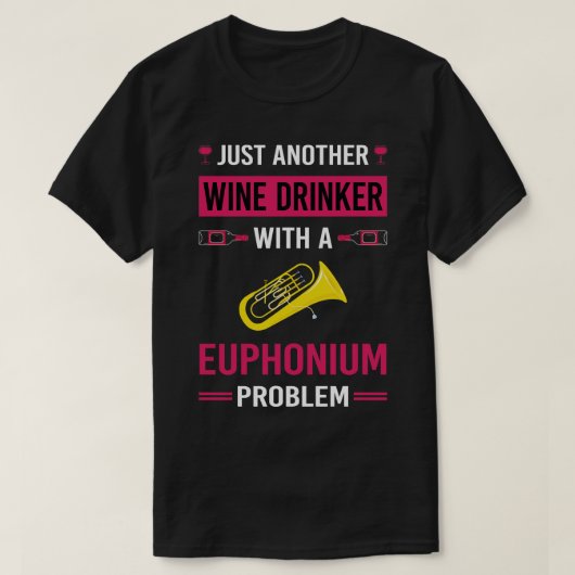 ワインドリンカーユーフォニアムユーフォニウム Tシャツ (デザイン正面)