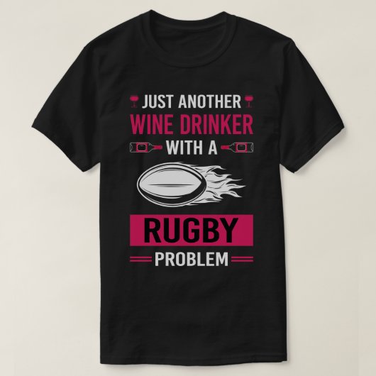 ワインドリンカーラグビー Tシャツ (デザイン正面)