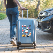 ワインドリンク眼鏡カクテルアルコールブーズアート シール (スーツケースインサイチュ)