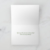 ワインハッピー51番誕生日クラシーヴィンテージおもしろい カード (内部)