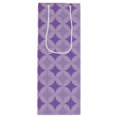 ワインバッグ – 円の重なり ワインギフトバッグ (正面)