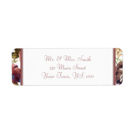 ワインバラ差出人住所 ラベル