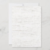 ワインバレルと花のブライズシャワー 招待状 (裏面)