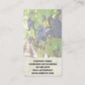 ワインバレルチーズブドウ 名刺 (裏面)