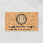 ワインバレル | コルク名刺 名刺 (正面)