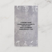 ワインバレル | ソムリエ 名刺 (裏面)