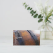 ワインバレル 名刺 (スタンド正面)