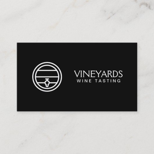 ワインバレル 名刺 (正面)