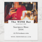 ワインバーシーン、ワインバー/ワイナリー ワインラベル (シングルラベル)