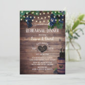 ワインバ素朴レルビンヤードリハーサルディナー 招待状 (スタンド正面)