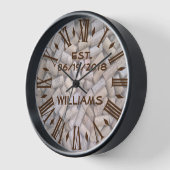 ワインパーソナライズされたコルクス 壁時計 (傾斜)