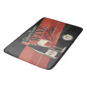 ワインパーソナライズされたセラーボトルテイスティングルームバー   バスマット (アングル)