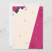 ワインパーティーの招待状 招待状 (裏面)