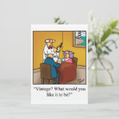 ワインパーティーの招待状「Spectickles」 招待状 (スタンド正面)