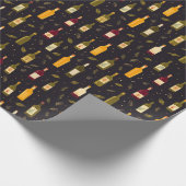 ワインパーティー ラッピングペーパー (角)