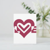 ワインパープルに恋 ポストカード (スタンド正面)