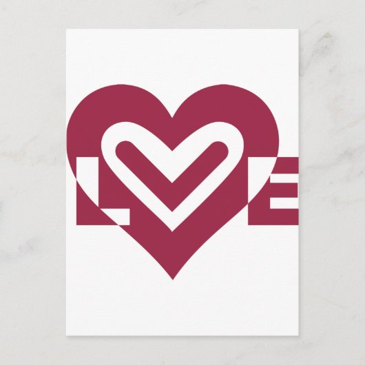 ワインパープルに恋 ポストカード (正面)