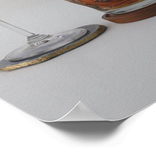 ワインビールの水 ポスター (角)