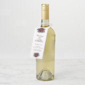 ワインビール水 |リッチエレガント・ブルゴーニュ・マルサラ ボトルネックタグ (アングル)