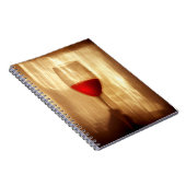 ワインフォトノートブック（80ページB&W） ノートブック (右側)