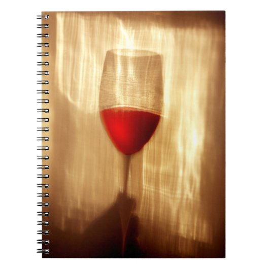 ワインフォトノートブック（80ページB&W） ノートブック (正面)