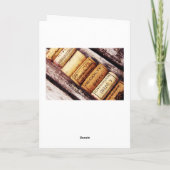 ワインフランスのボトルコルク集 カード (裏面)